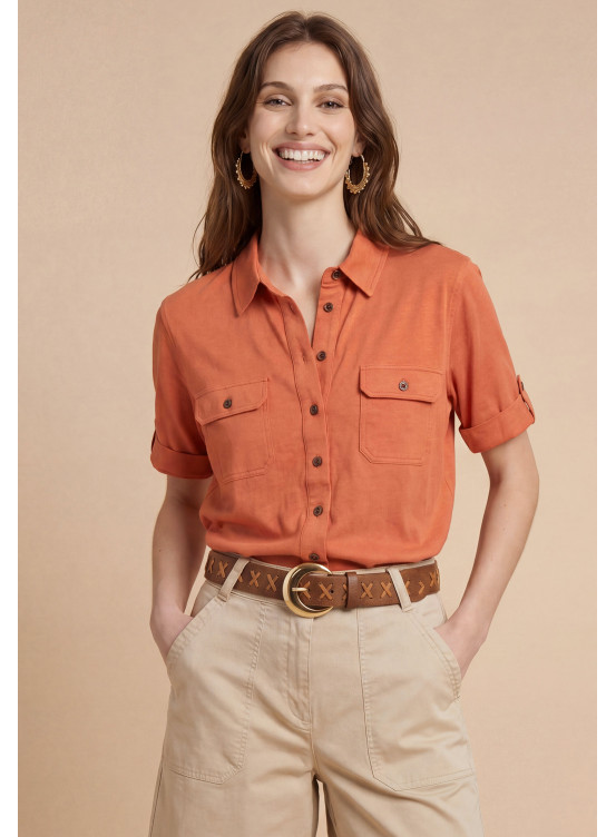 Semize Chemise Mc 55%lin 45%coton - Produits a traiter Antonelle