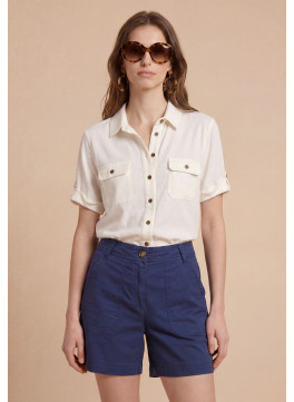 Semize Chemise Mc 55%lin 45%coton - Produits a traiter Antonelle