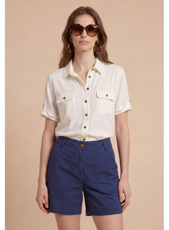 Semize Chemise Mc 55%lin 45%coton - Produits a traiter Antonelle