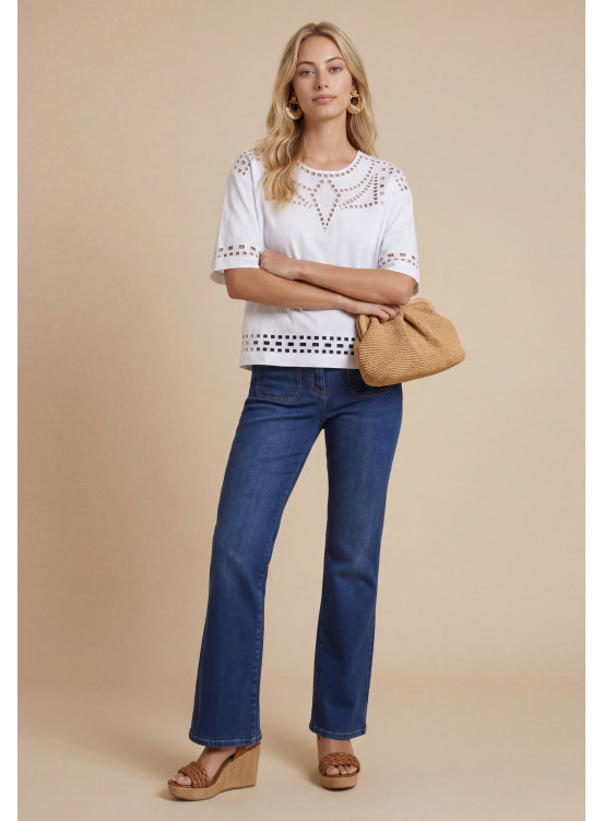 Sobrody Tee Shirt M3/4 80%viscose 20%polyamide - Produits a traiter...