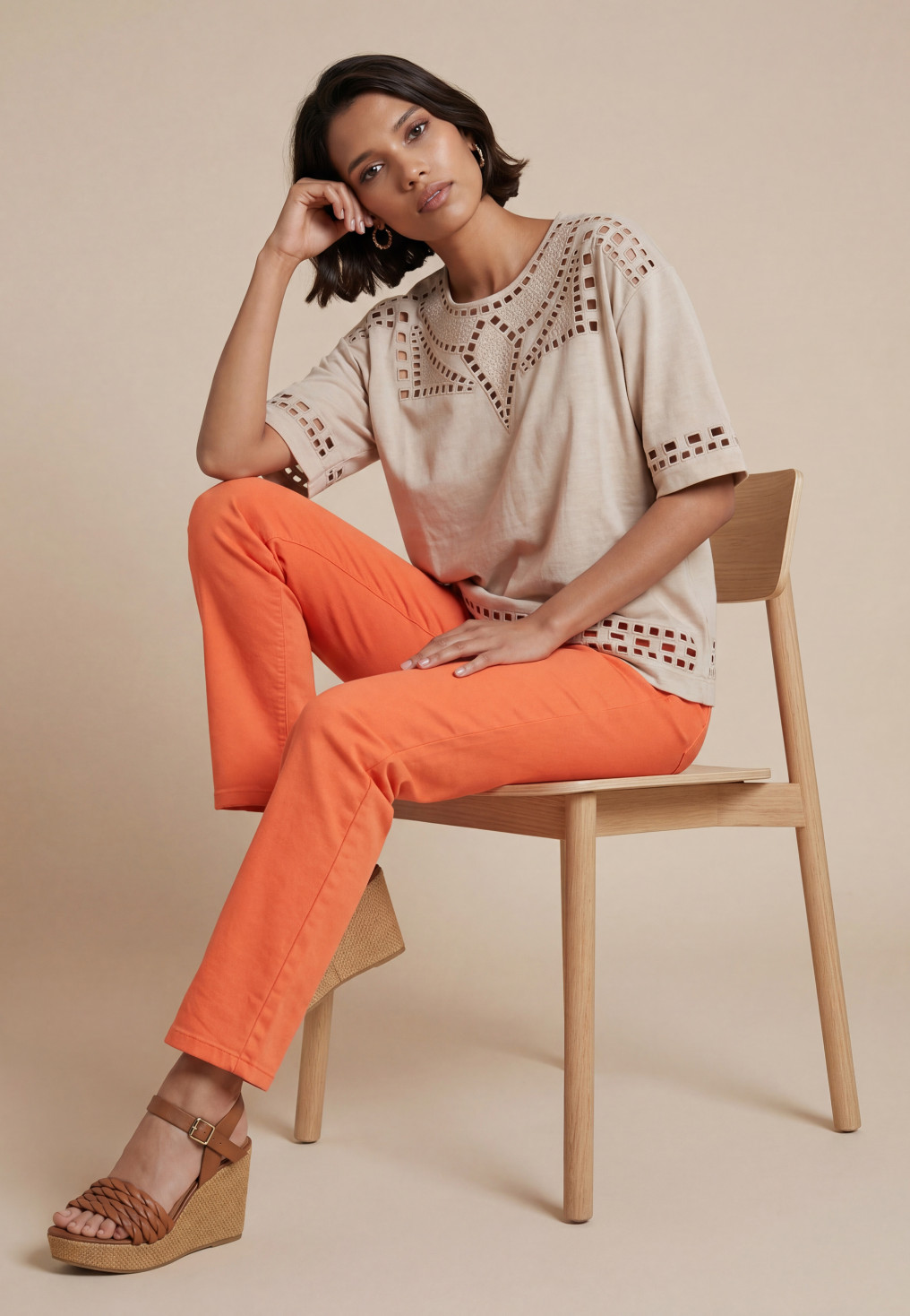 Sobrody Tee Shirt M3/4 80%viscose 20%polyamide - Produits a traiter...