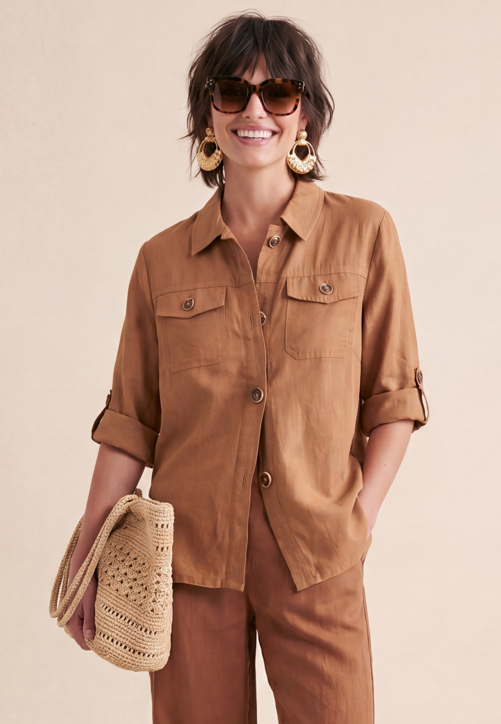 Sancho Chemise 88%tencel 12%lin - Produits a traiter Antonelle
