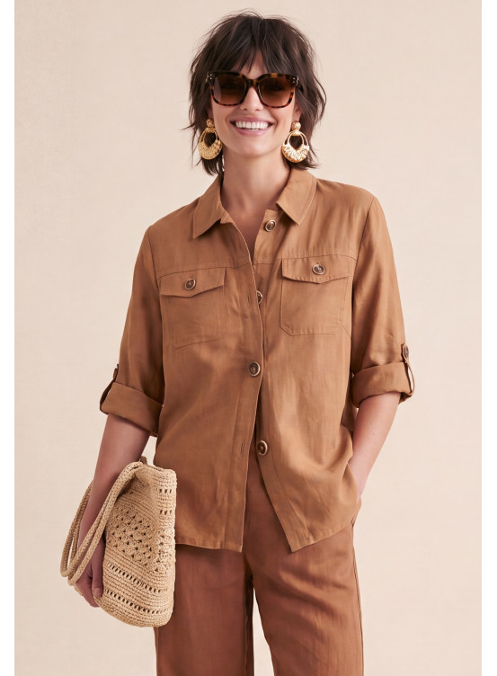 Sancho Chemise 88%tencel 12%lin - Produits a traiter Antonelle