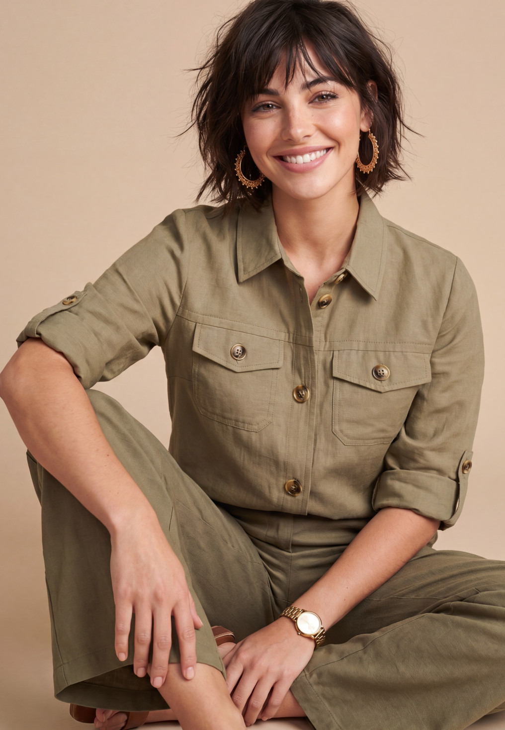 Sancho Chemise 88%tencel 12%lin - Produits a traiter Antonelle