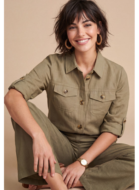 Sancho Chemise 88%tencel 12%lin - Produits a traiter Antonelle