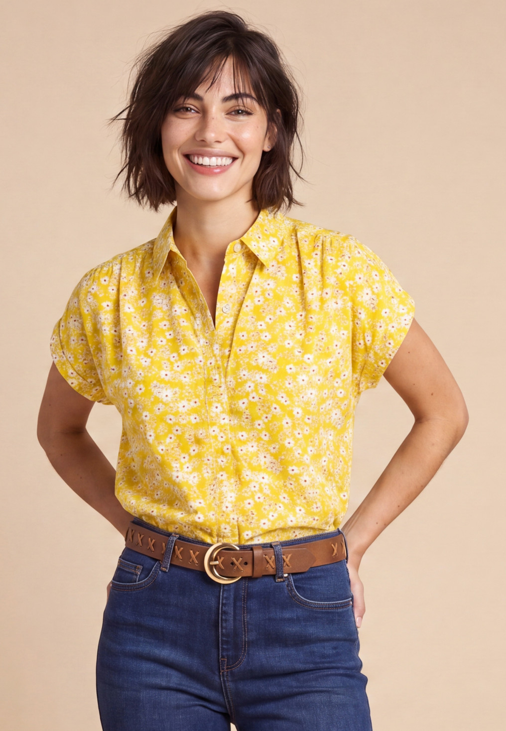 Singale Chemise Mc 100% Voile De Coton - Produits a traiter Antonelle