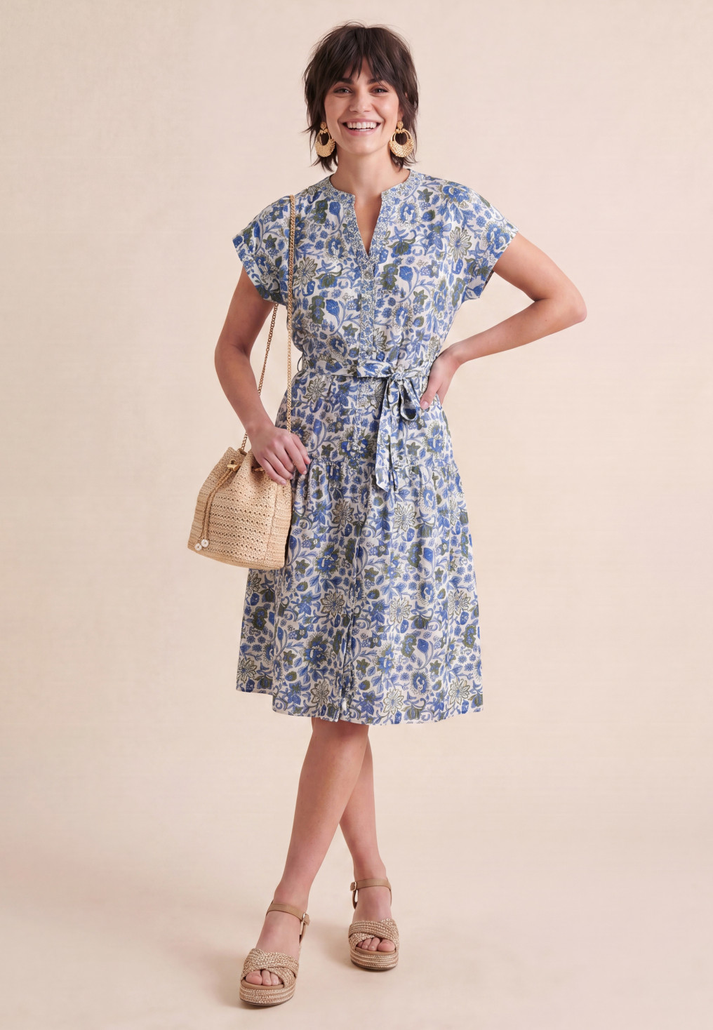 Sanamo Robe 100% Coton - Produits a traiter Antonelle