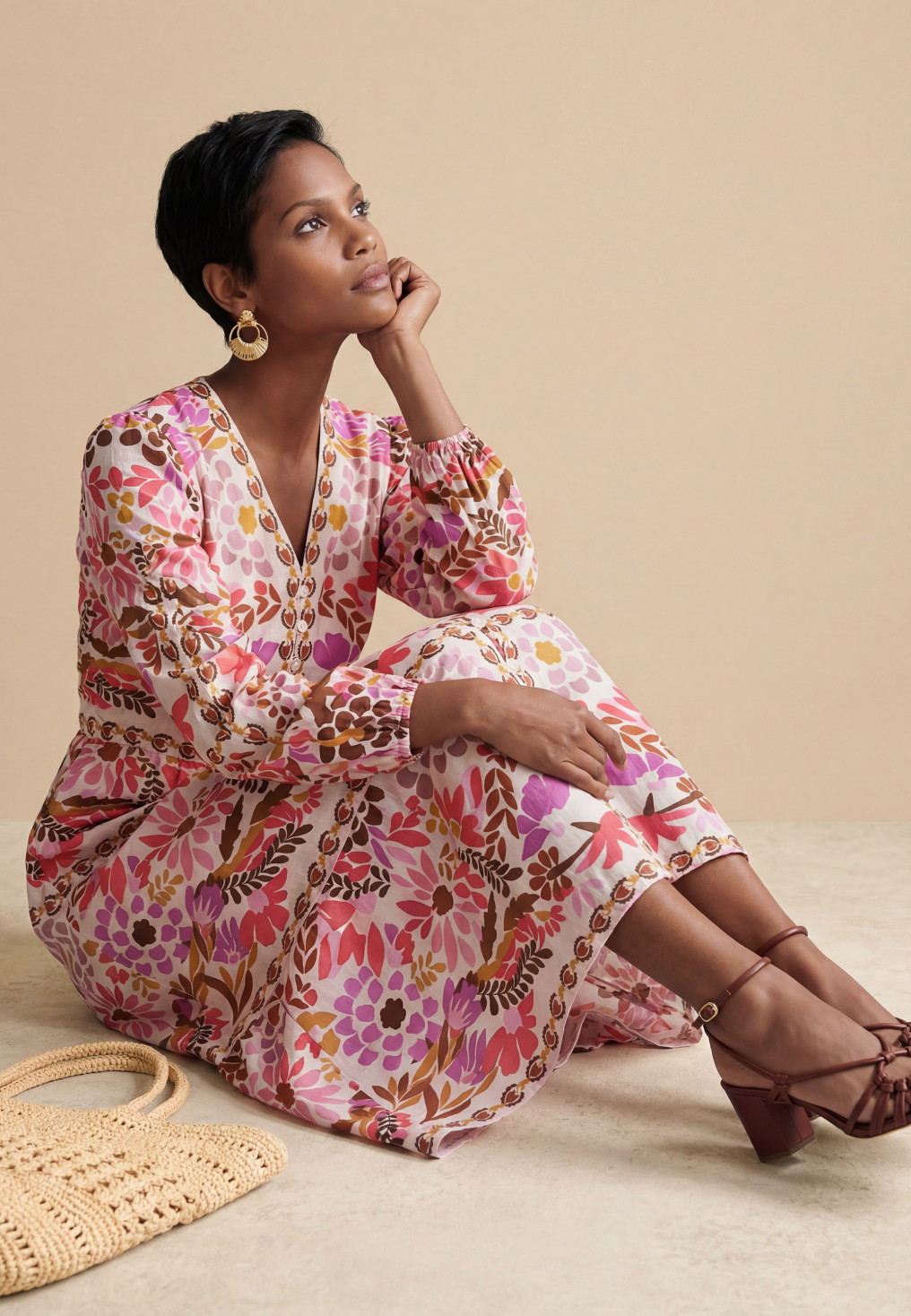 Selisa Robe Longue 100% Coton - Produits a traiter Antonelle