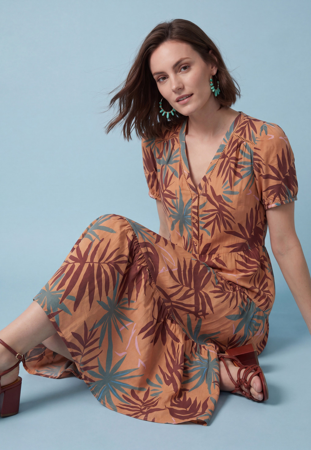 Sulie Robe Longue 100% Coton - Produits a traiter Antonelle