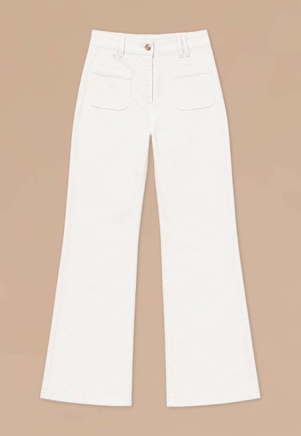JEANS BOOTCUT - SYRACUSE - ECRU - Nouveautés Antonelle