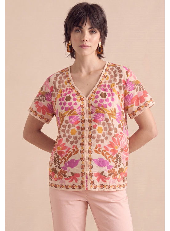 Selisa Chemise 100% Coton - Produits a traiter Antonelle