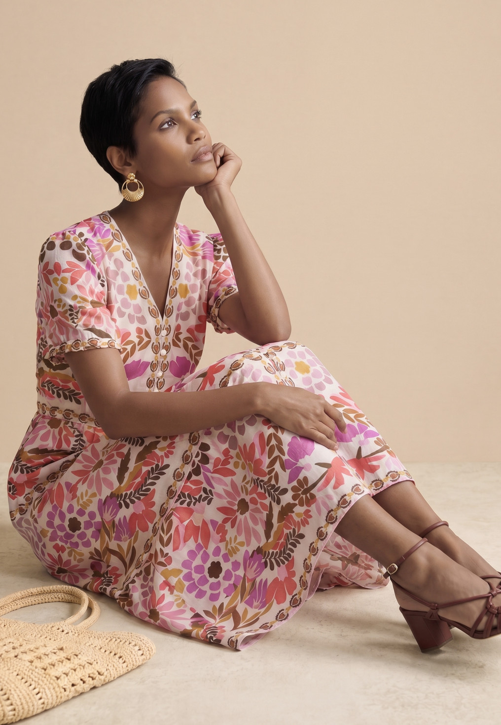 Selisa Robe Longue 100% Coton - Produits a traiter Antonelle