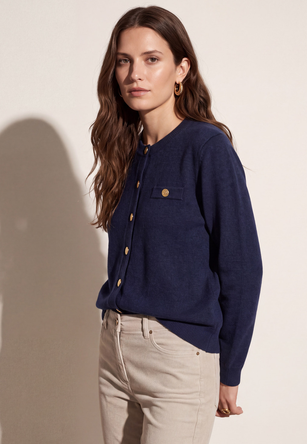 CARDIGAN - TAROT - MARINE