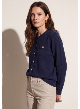 CARDIGAN - TAROT - MARINE
