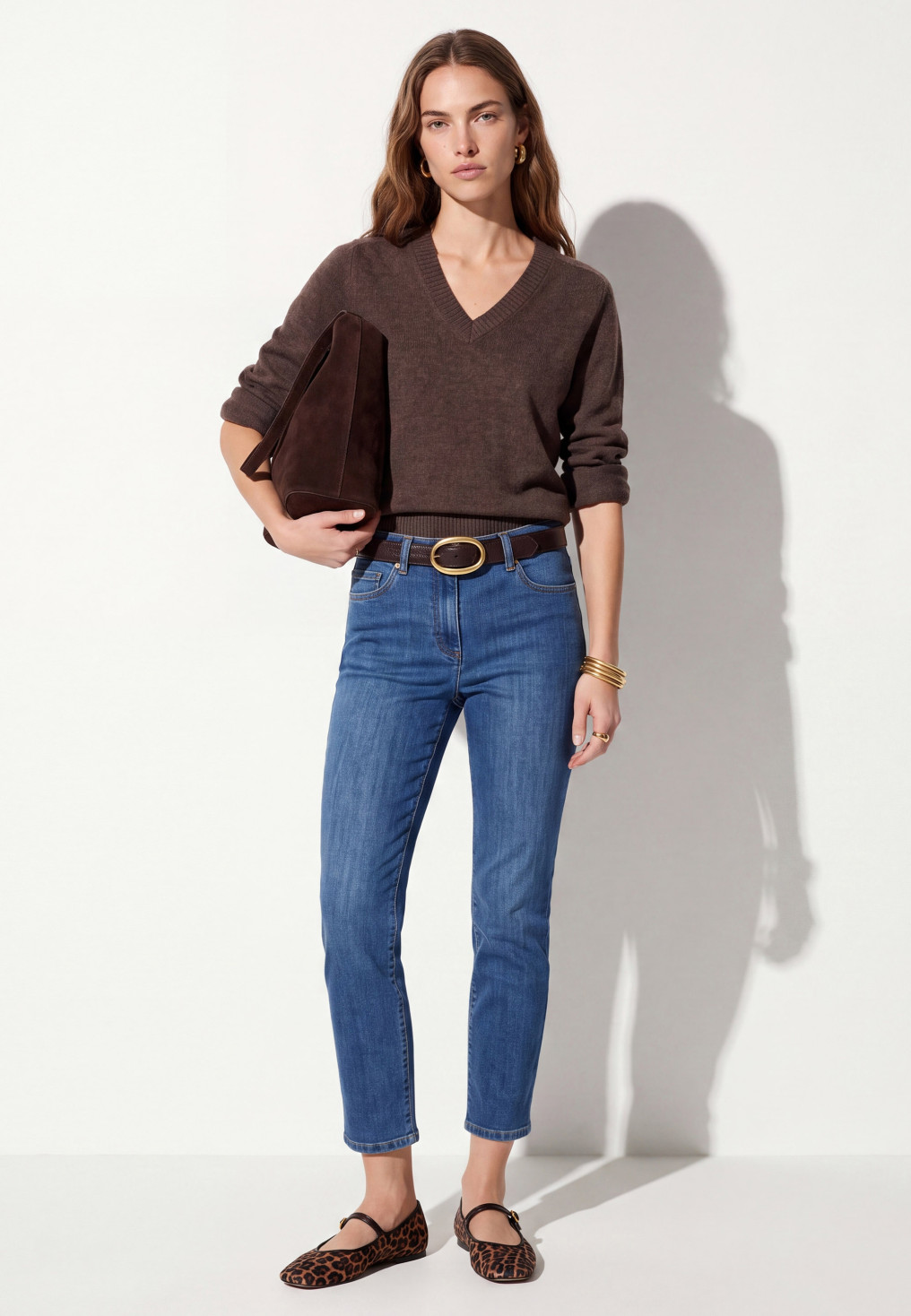 JEAN SLIM 7/8EME - TALA - INDIGO