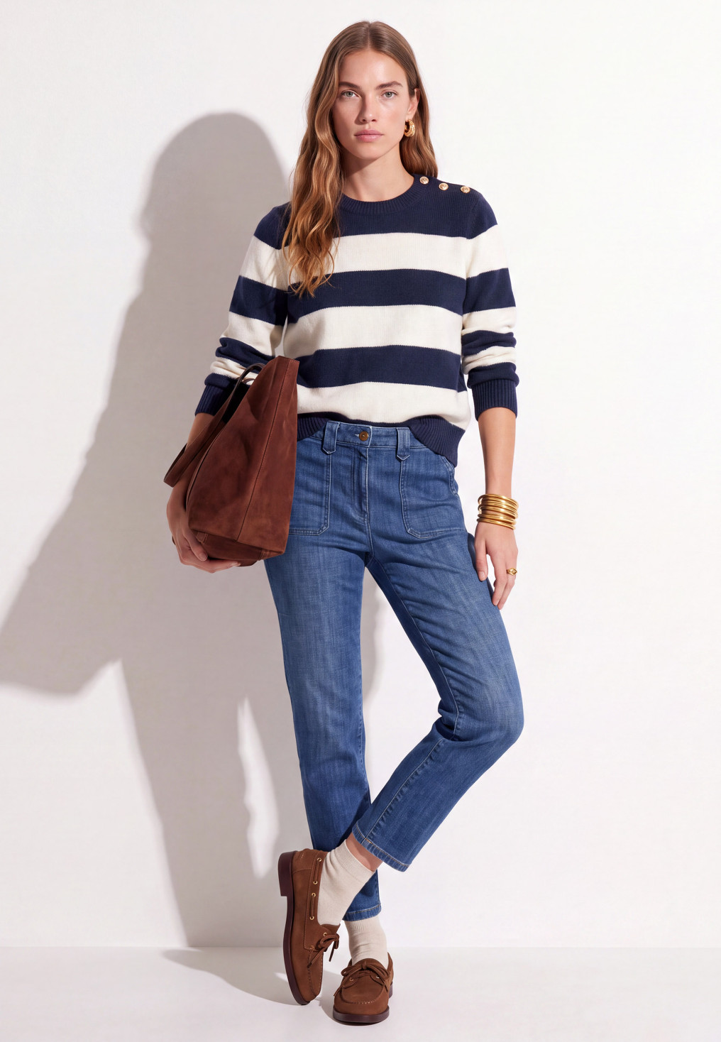 JEAN 7/8EME - TREVORIA - INDIGO