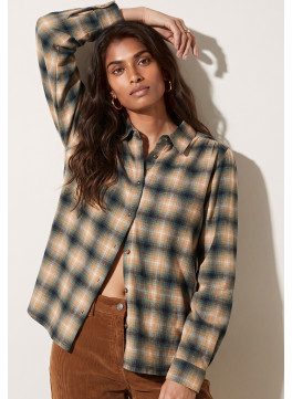 CHEMISE - TIRI - CHOCO/COLONIAL