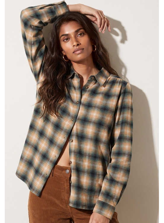 CHEMISE - TIRI - CHOCO/COLONIAL