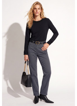 PANTALON DROIT - TUMI - SOURIS