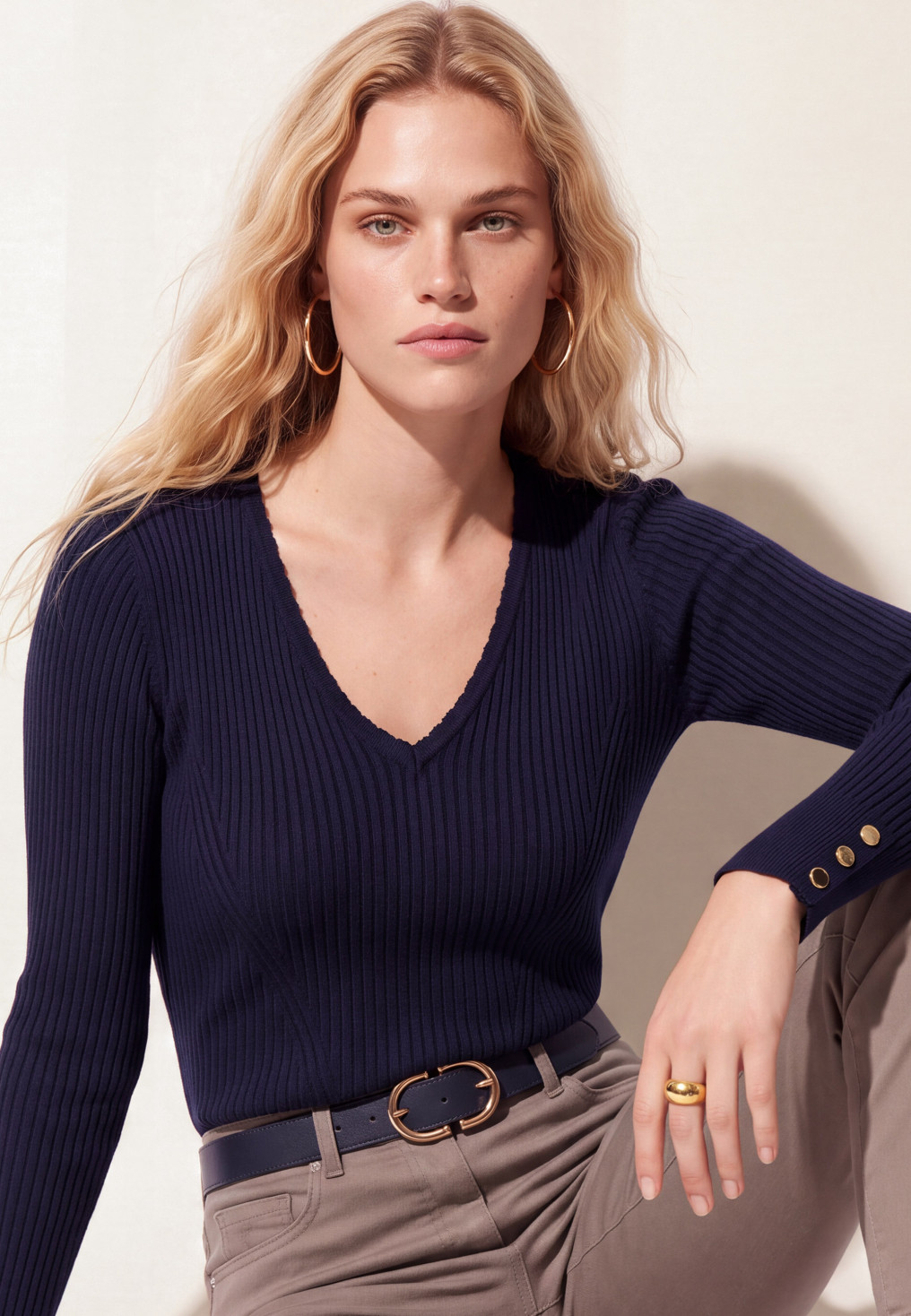 PULL CHAUSSETTE - TRECOTTE - MARINE