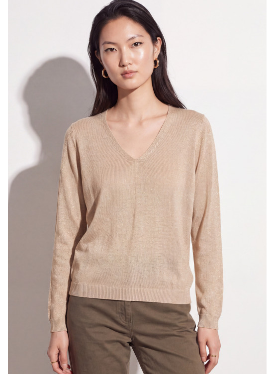 PULL FANTAISIE - TONKIN - BEIGE CHINE