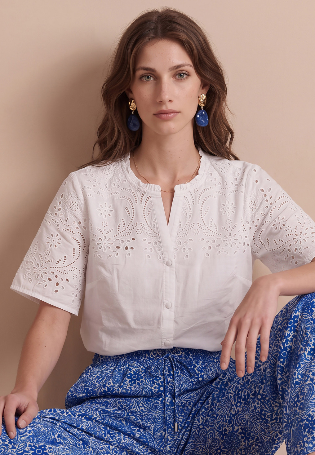 Saul Chemise 100% Coton Popeline - Produits a traiter Antonelle