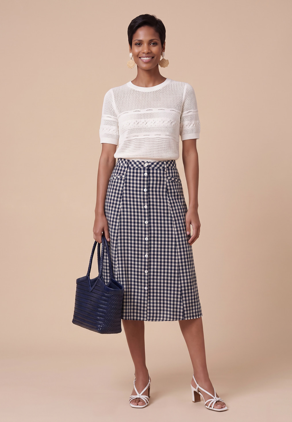 Sivichy Jupe 100% Coton - Produits a traiter Antonelle