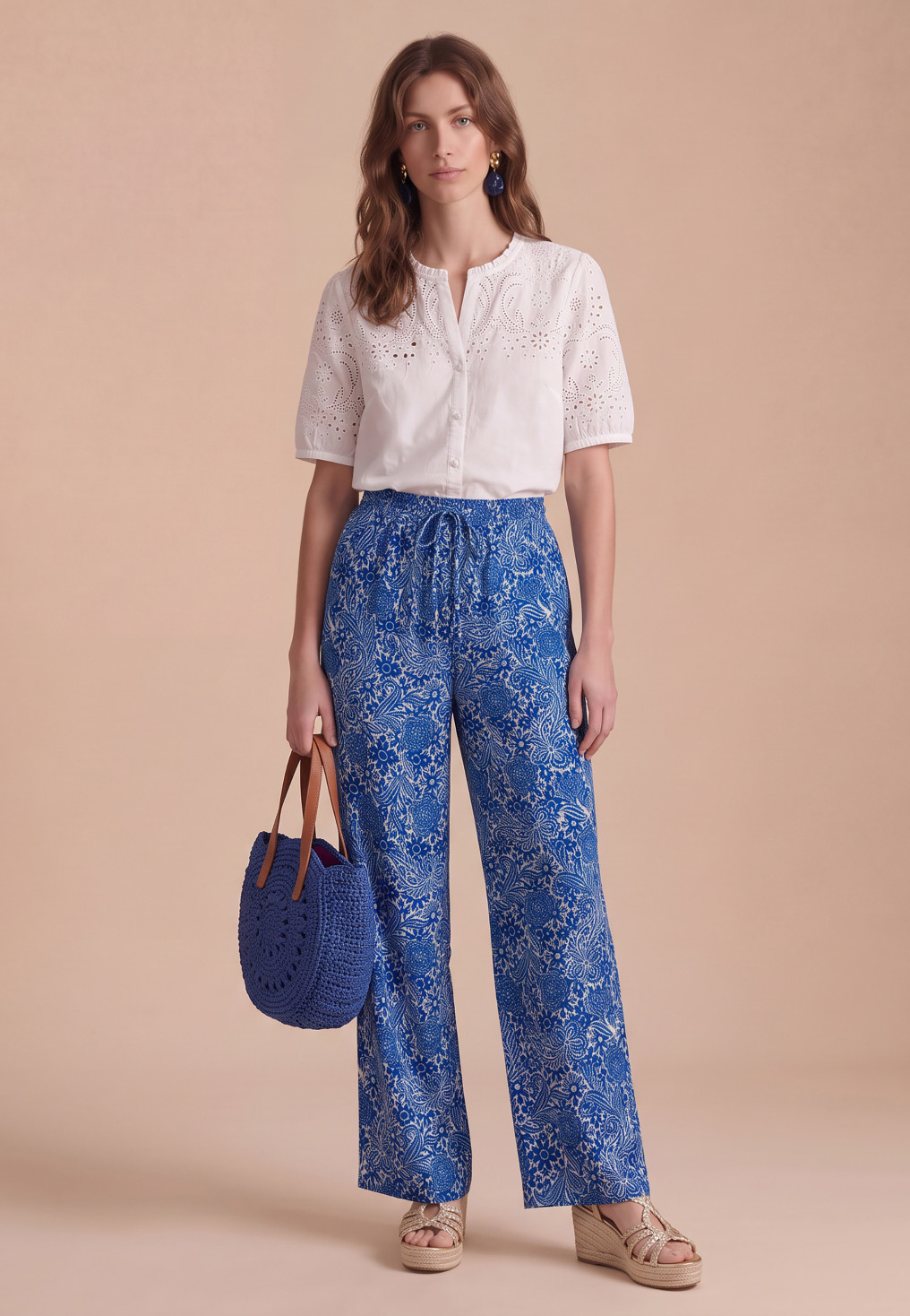 Seppino Pant.7/8 Elastique 51%viscose Ecovera 49%viscose - Produits...