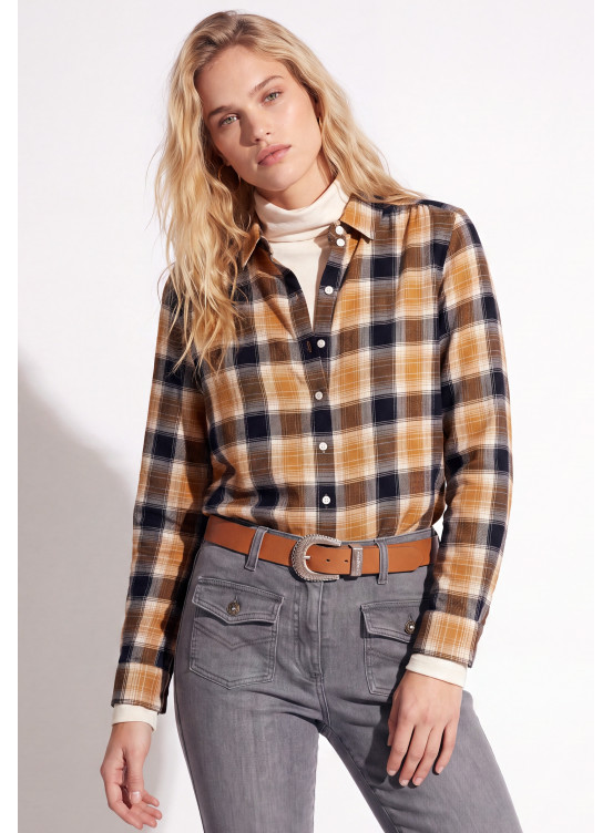 CHEMISE - TIRI - CAMEL