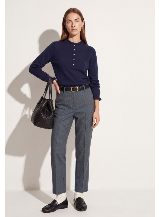 PANTALON 7/8EME - TAXI - GRIS/BLEU