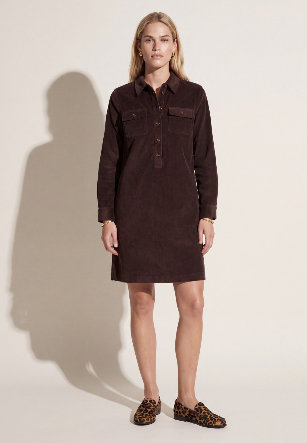ROBE VELOURS - TOM - CHOCOLAT