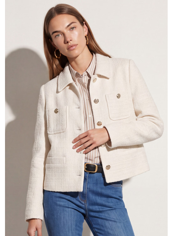 VESTE - TACHELO - ECRU