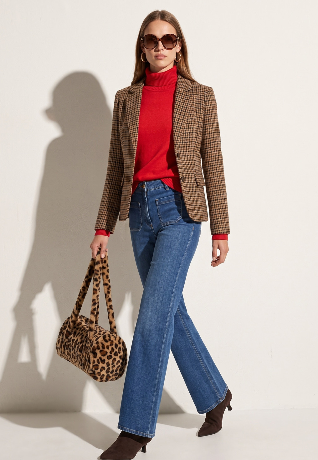 VESTE - TOMANA - CHOCOLAT/CAMEL