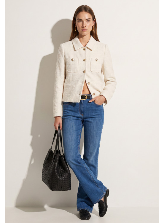 VESTE - TACHELO - ECRU
