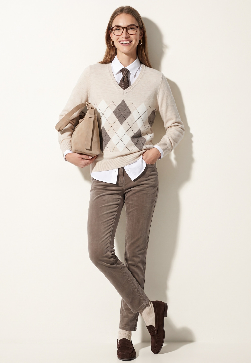 PULL JACQUARD - TILT - BEIGE CHINE ECRU