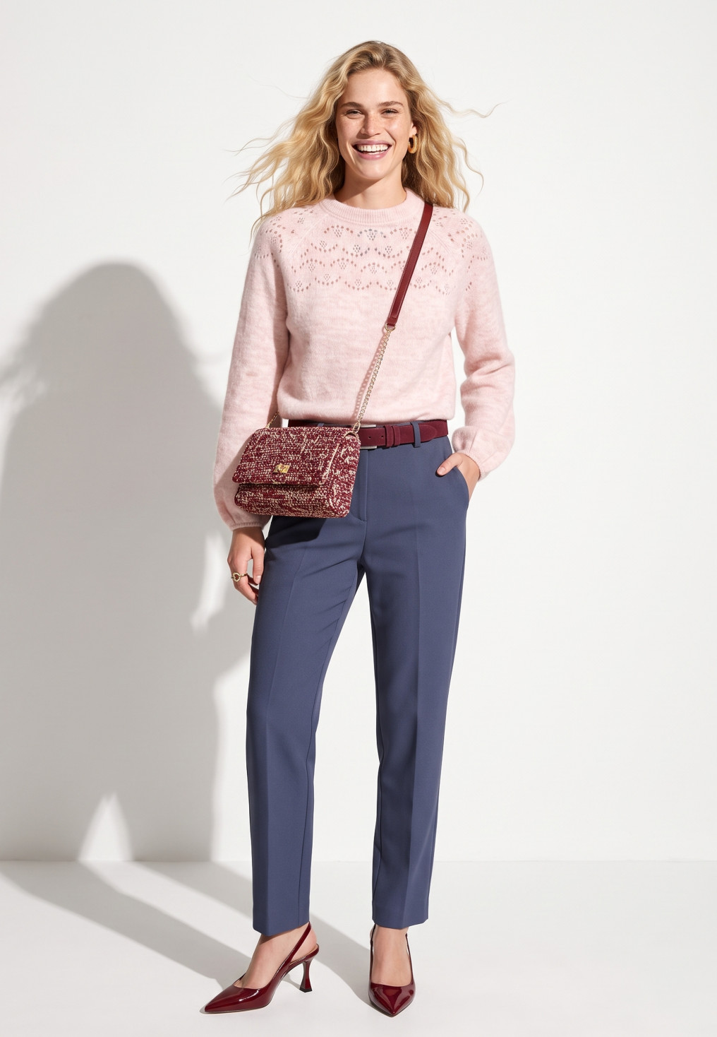 PANTALON 7/8EME - TOSARIO - MARINE
