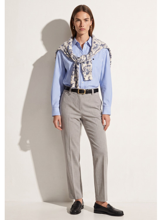 PANTALON 7/8EME - TAONNY BIS - ACIER