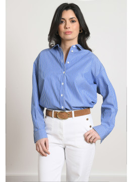 CHEMISE - NOTON - BLEU/BLANC - Antonelle