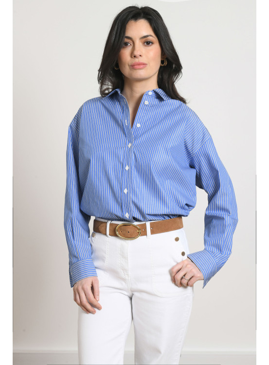 CHEMISE - NOTON - BLEU/BLANC - Antonelle