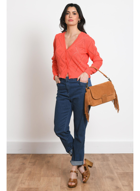 GILET - PRALINE - PECHE - Antonelle