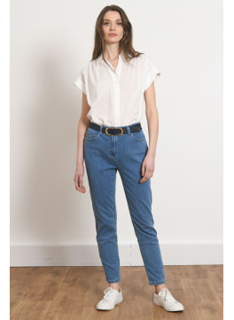JEANS 7/8 SLIM - PHIS - BLEACH - Antonelle