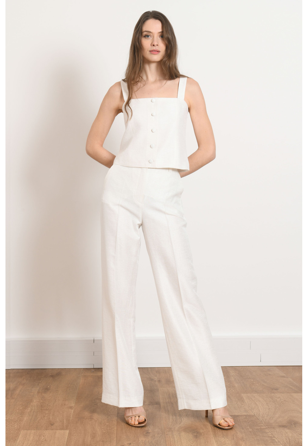 PANTALON - PRECIEUSE - ECRU - Antonelle