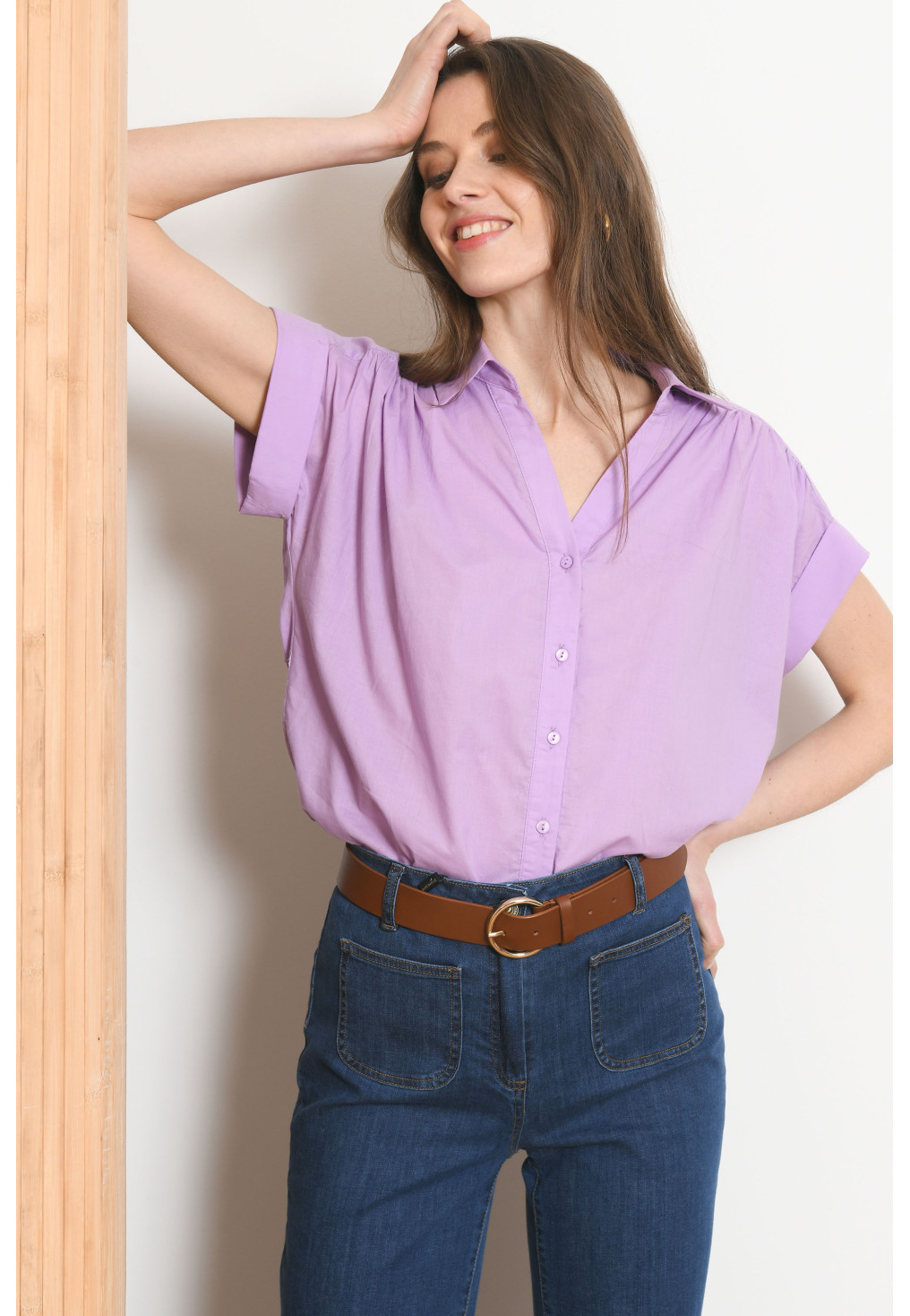 CHEMISE - PRUNELLE - LILAS - Antonelle