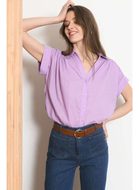 CHEMISE - PRUNELLE - LILAS - Antonelle