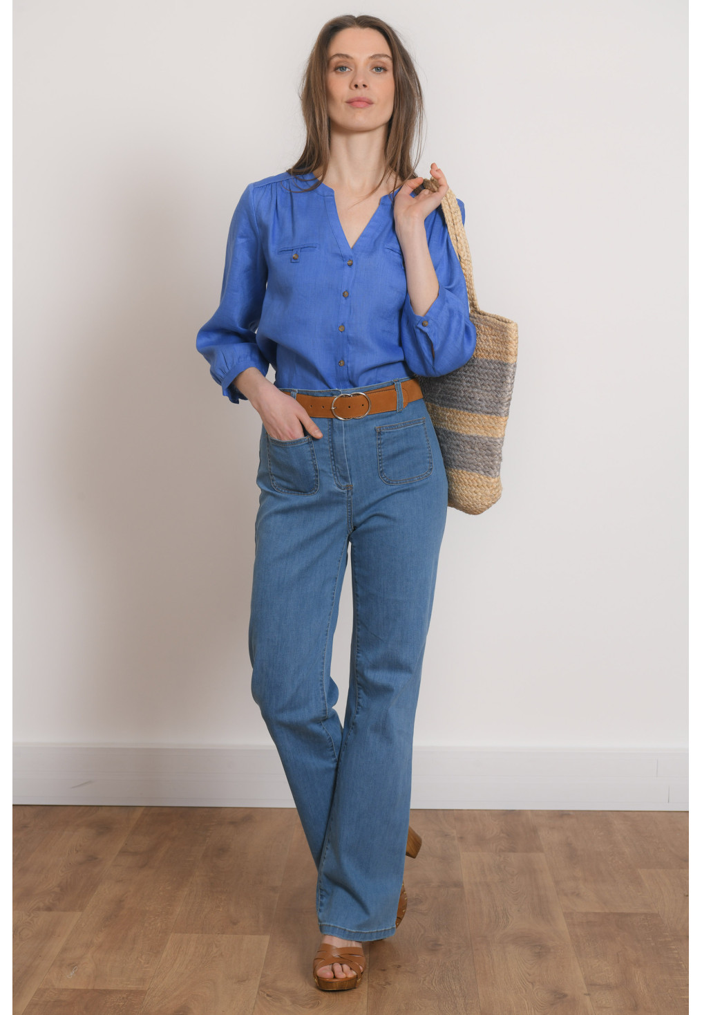 CHEMISE 100% LIN - MENDOZA - VICTORIA - Antonelle