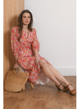 ROBE - MINOIS - FUSHIA - Antonelle