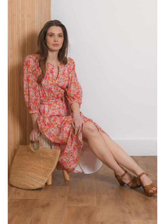 ROBE - MINOIS - FUSHIA - Antonelle