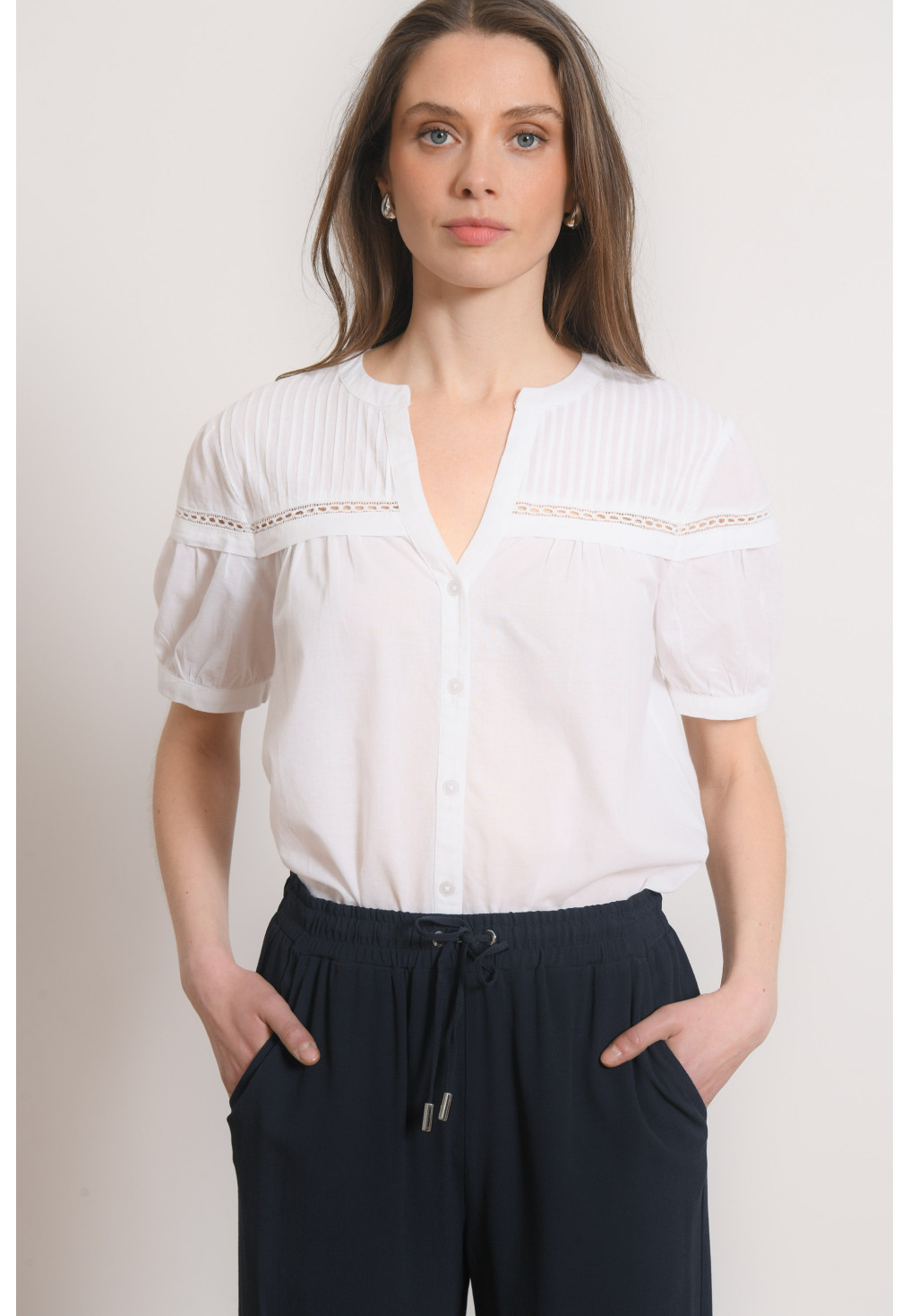 CHEMISE - PRAIRIE - BLANC - Antonelle