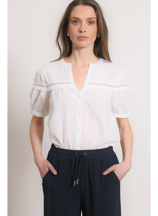 CHEMISE - PRAIRIE - BLANC - Antonelle