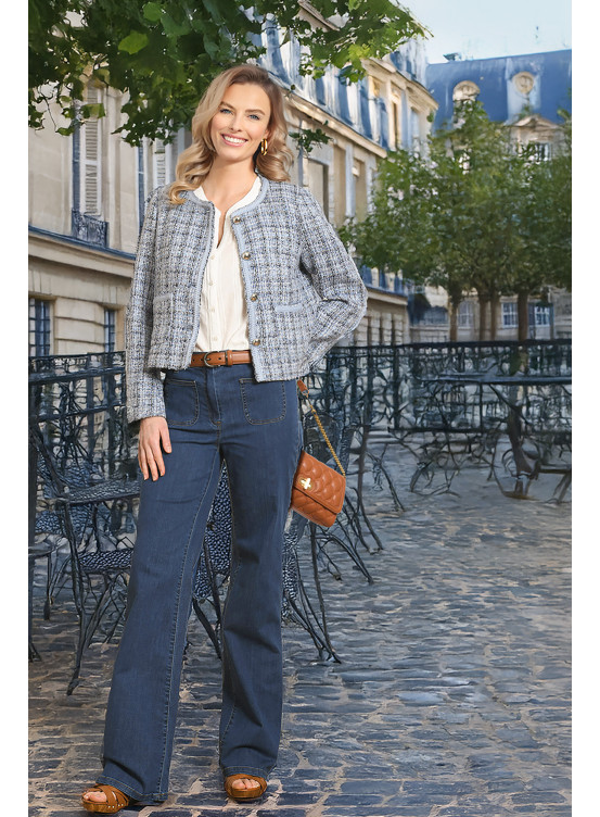 JEANS BOOTCUT - PALIA - BLUE - Antonelle